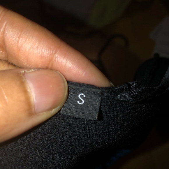 Black/Blue Doncaster Collection sweater skirt. - Picture 4 of 4